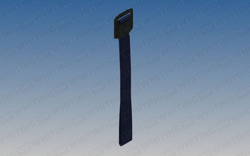 Pull Down Strap - Top Coated Black Enamel